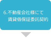 6.不動産会社様にて賃貸借保証委託契約